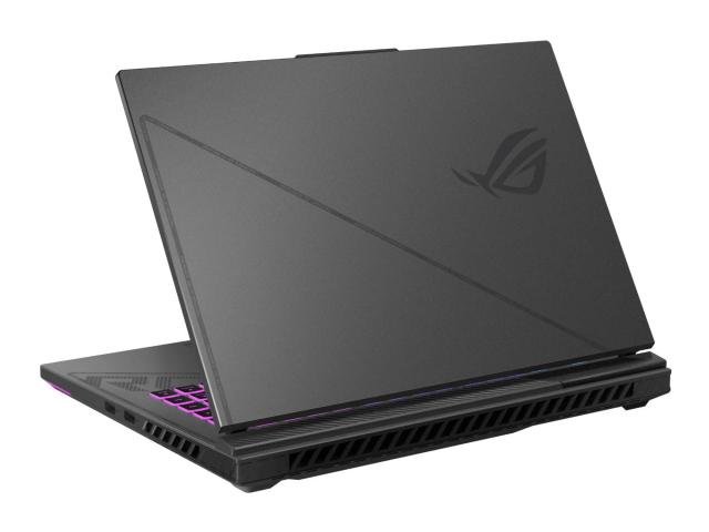Лаптоп Asus ROG Strix G16 G614JV-N4071, Intel Core i7-13650H 14C (2.6/4.9GHz, 24MB Cache), 16" (40.64cm) WQXGA IPS 240Hz Anti-Glare, NVIDIA GF RTX 4060 8GB, 16GB DDR5, 1TB SSD NVMe, 1x Thunderbolt 4, Free DOS