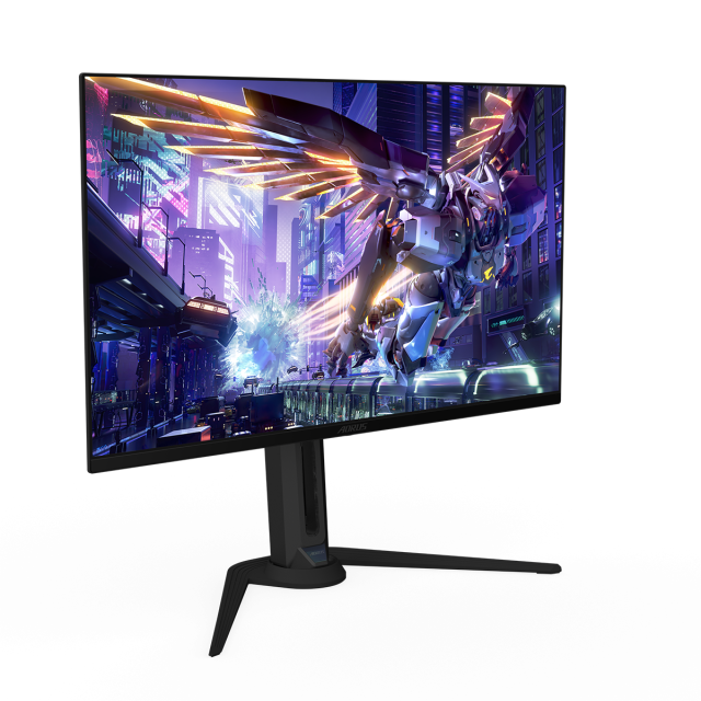 Монитор GIGABYTE AORUS FO32U2P, 31.5" (80.01 cm) QD-OLED, 4K UHD, Vesa ClearMR 13000, HDR 400, 240Hz, 0.03ms, 2x HDMI, 2x DP, 1x miniDP