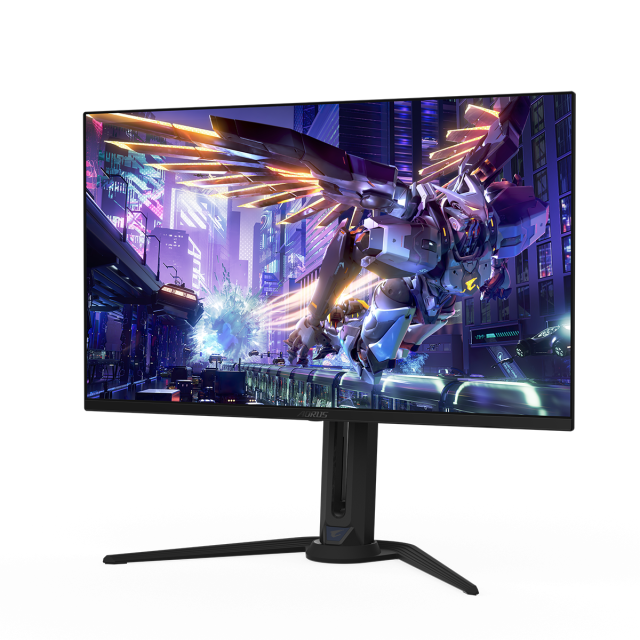 Монитор GIGABYTE AORUS FO32U2P, 31.5" (80.01 cm) QD-OLED, 4K UHD, Vesa ClearMR 13000, HDR 400, 240Hz, 0.03ms, 2x HDMI, 2x DP, 1x miniDP