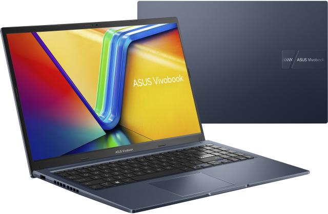 Лаптоп Asus Vivobook 15 M1502YA-BQ353, AMD Ryzen 5 7430U 6C (2.3/4.3GHz, 19MB Cache), 15.6" (39.62cm) Full HD IPS Anti-Glare, 8GB DDR4, 512GB SSD NVMe, Free DOS