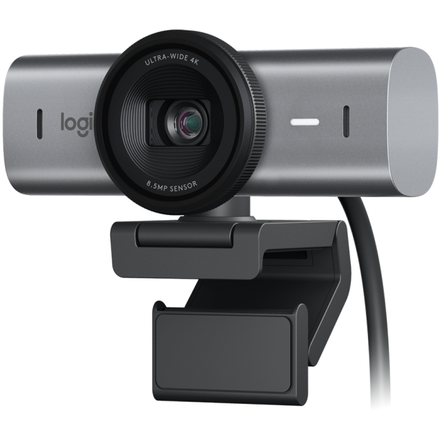 Уеб камера Logitech MX Brio, 4K Ultra HD, Graphite