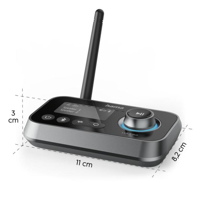 Hama Bluetooth адаптер "Link.it duo"  предавател и приемник