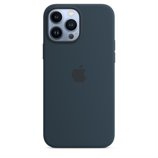 Калъф Apple iPhone 13 Pro Max Silicone Case with MagSafe – Abyss Blue