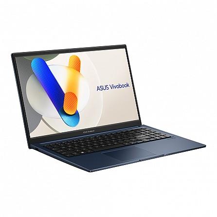 Лаптоп ASUS Vivobook X1504VA-NJ924, 15.6'' (39.62 cm), Full HD, Intel Core i5-1335U 10C (1.3/4.6GHz, 12MB cache), Intel Iris Xe Graphics, 16GB DDR4, 512GB SSD, Free DOS