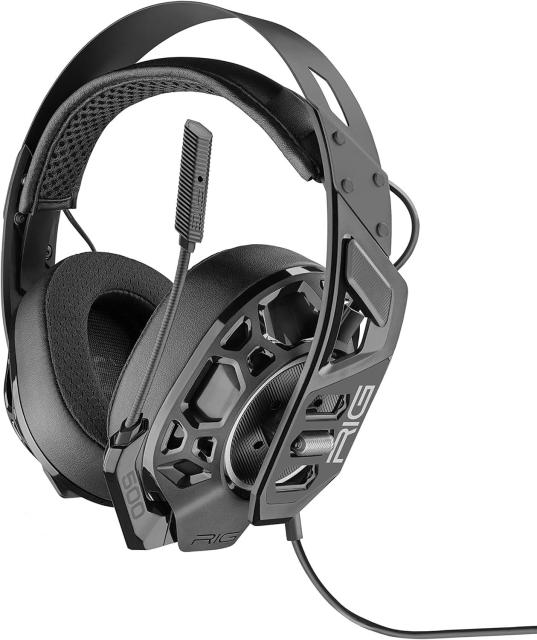 Геймърски слушалки NACON RIG 500 PRO HC V2, 3.5 mm жак, Black