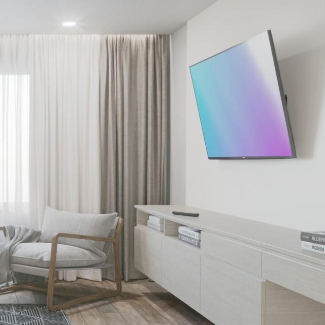 HAMA Стенна стойка за TV, 32-75", до 40кг, черна
