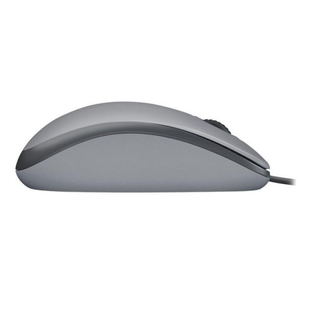 Мишка Logitech M110 Silent, оптична (1000dpi), USB, сива