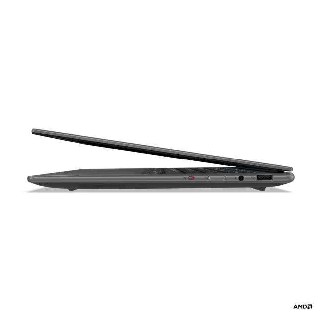 Лаптоп Lenovo Yoga Pro 7 14ARP8, AMD Ryzen 5 7535HS, 6C (3.3 / 4.5 GHz, 16MB), 14.5" (36.83 cm) 3K 120Hz, NVIDIA GeForce RTX 3050 6GB, 16GB LPDDR5, 1TB SSD PCIe 4, Free DOS