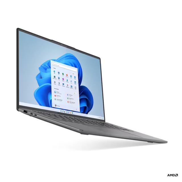 Лаптоп LENOVO Yoga Slim 7 ProX 14ARH7, AMD Ryzen 7 6800HS 8C (3.2/4.7GHz, 16MB Cache), 14.5" (36.83cm) 3K, IPS 400nits Anti-glare, 120Hz, NVIDIA GeForce RTX 3050 4GB, 16GB LPDDR5X, 1TB SSD NVMe, Windows® 11 Home