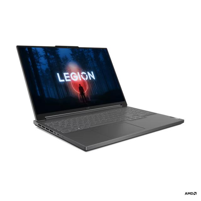 Лаптоп Lenovo Legion Slim 5 16APH8, 16.0" (40.64 cm) WQXGA IPS,165Hz, AMD Ryzen 7 7840HS 8C (3.8 / 5.1GHz, 16MB Cache), NVIDIA GeForce RTX 4070 8GB , 16GB DDR5, 512B SSD, Free DOS