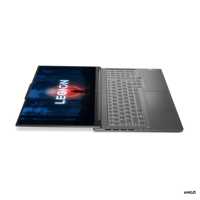 Лаптоп Lenovo Legion Slim 5 16APH8, 16.0" (40.64 cm) WQXGA IPS,165Hz, AMD Ryzen 7 7840HS 8C (3.8 / 5.1GHz, 16MB Cache), NVIDIA GeForce RTX 4070 8GB , 16GB DDR5, 512B SSD, Free DOS