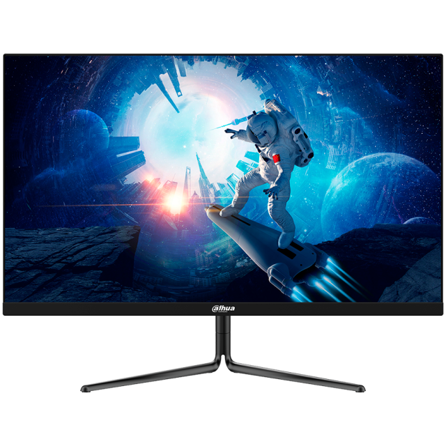 Монитор Dahua LM24-E23, 23.8" (60.45 cm) FHD (1920x1080) IPS, 165Hz, 100% sRGB, 16:9, 1000:1, 300nits, 1ms, HDMI, DP