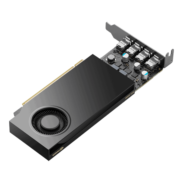 Видео карта PNY VCNRTXA1000-PB, NVIDIA RTX A1000 , 8GB, 128-bit, PCIE 4.x16, 4x miniDisplayPort 1.4