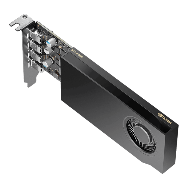 Видео карта PNY VCNRTXA1000-PB, NVIDIA RTX A1000 , 8GB, 128-bit, PCIE 4.x16, 4x miniDisplayPort 1.4