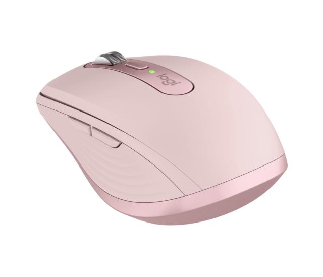 Мишка Logitech MX Anywhere 3, оптична (4000 dpi), Bluetooth/Wireless, розов
