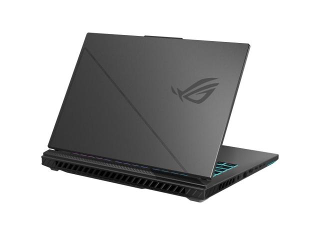 Лаптоп Asus ROG Strix G16 G614JV-N4125, Intel Core i7-13650H 14C (2.6/4.9GHz, 24M Cache) 16" (40.64cm) WQXGA IPS 240Hz Anti-Glare, NVIDIA GeForce RTX 4060 8GB, 32GB DDR5, 1TB SSD NVMe, 1x Thunderbolt 4, Free DOS