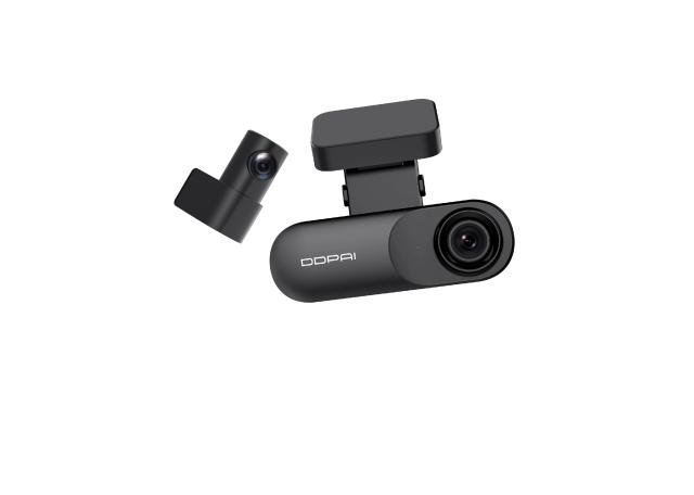 DDPAI Видеорегистратор Dash Cam Set Mola N3 PRO GPS, 2K, 5 MP, WiFi, Черен 