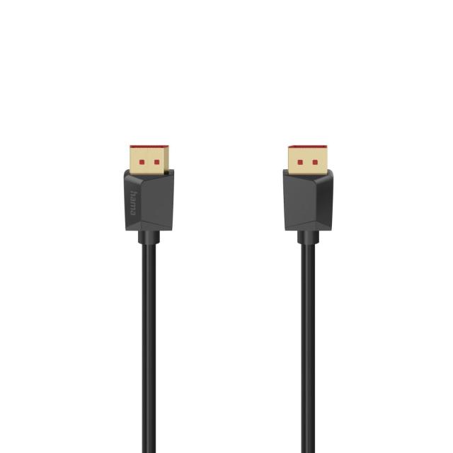 Кабел HAMA DisplayPort към DisplayPort 2.1, Ultra-HD 8K, 2.00 m