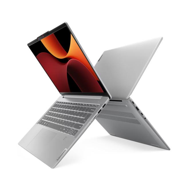 Лаптоп Lenovo IdeaPad Slim 5 14AHP9, 14.0" (35.56 cm), WUXGA OLED, AMD Ryzen 7 8845HS 8C (3.8 / 5.1GHz, 16MB), AMD Radeon 780M, 32GB LPDDR5x, 1TB SSD, Free DOS