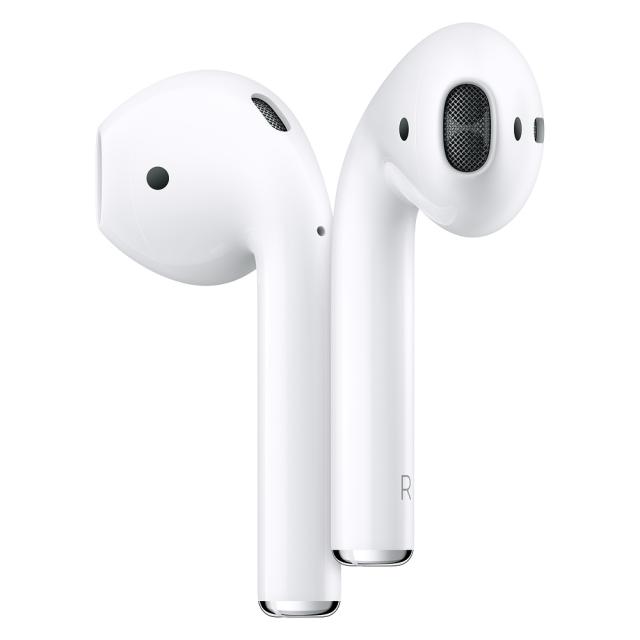 Слушалки Apple AirPods 2 с Charging Case (жичен), безжични, Bluetooth, микрофон, бели