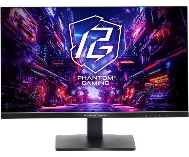 Монитор ASRock PG27QFT1B, 27.0" (68.58 cm) QHD (2560x1440) IPS, 180Hz, 1ms, 2x HDMI, DP, AMD FreeSync, VESA DisplayHDR 400