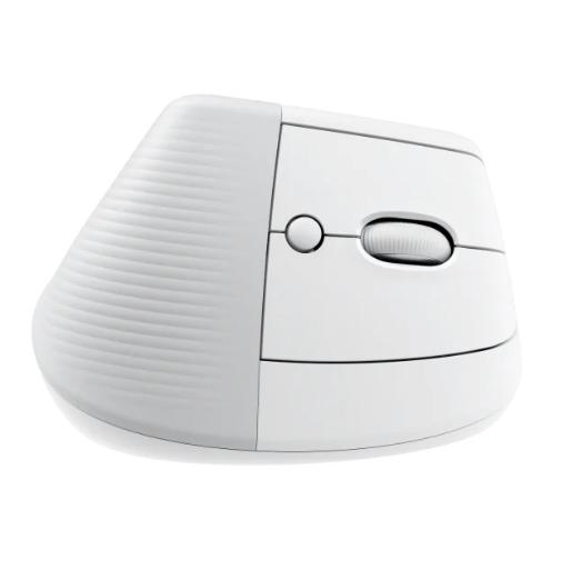 Мишка Logitech Lift Vertical Ergonomic Mouse, оптична (4000 dpi), Bluetooth/Wireless , бяла