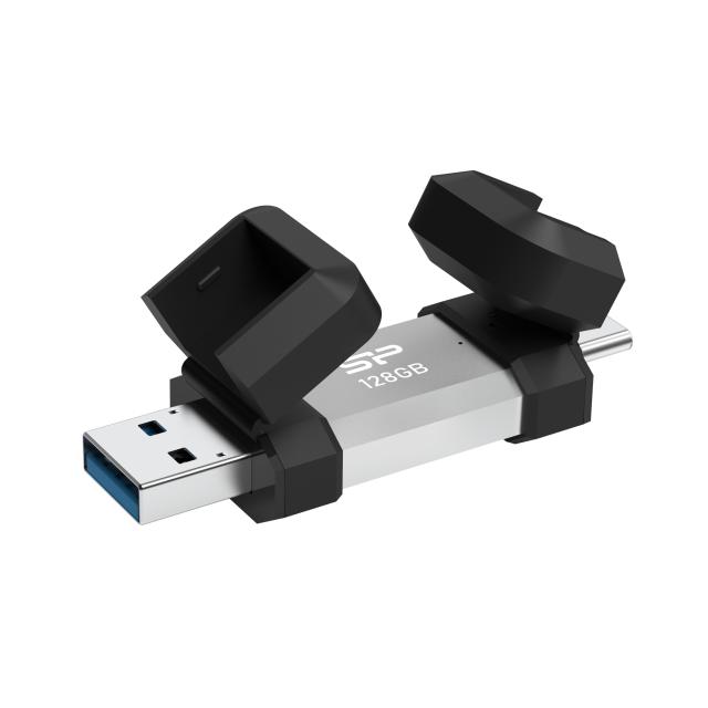 USB памет Silicon Power Mobile C51 128GB, USB Type-A 3.0 / USB Type-C (USB 3.2 Gen 1)