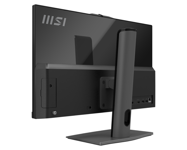 Компютър All in One MSI Modern AM242P 12M-808XEU, Intel Core i5-1235U 10C (1.3/4.4GHz, 12MB Cache), 23.8" (60.45cm) Full HD IPS Anti-Glare Display, 8GB DDR4, 1TB SSD NVMe, 2x USB 3.2 Gen 2 Type-C, Free DOS