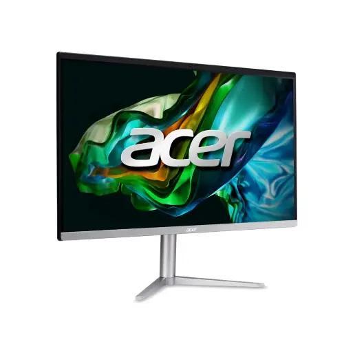 Kомпютър Acer All-In-One Aspire C24-1300, AMD Ryzen 3 7320U 4C (2.4 / 4.1GHz, 4 MB), 23.8" FHD, 8GB DDR5, 512GB SSD, Free DOS