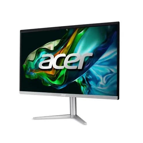 Kомпютър Acer All-In-One Aspire C24-1300, AMD Ryzen 3 7320U 4C (2.4 / 4.1GHz, 4 MB), 23.8" FHD, 8GB DDR5, 512GB SSD, Free DOS