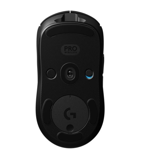 Мишка Logitech G Pro Wireless Mouse, Lightsync RGB Logo, Lightspeed Wireless 1ms, HERO 25K DPI Sensor, 400 IPS, Programmable Buttons, On-board Memory, Lightweight 80g, Black