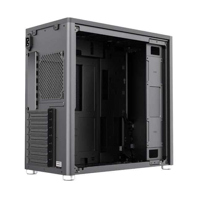 Кутия Gamemax MeshBOX Black, Middle Tower, 1 x USB 3.1 Type-C, 1 x USB 3.0, ATX/mATX/Mini-ITX