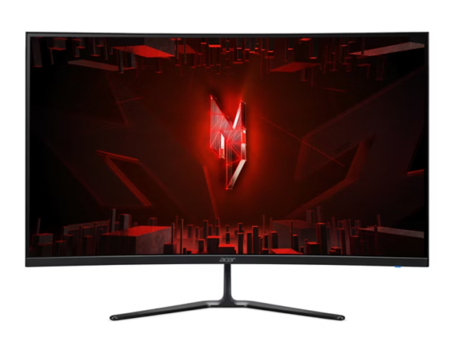 Монитор Acer Nitro ED320QRS3biipx, 31.5" (80.01cm) Curved VA панел, 180Hz, Full HD, 1ms, 250cd/m2, HDMI, DP
