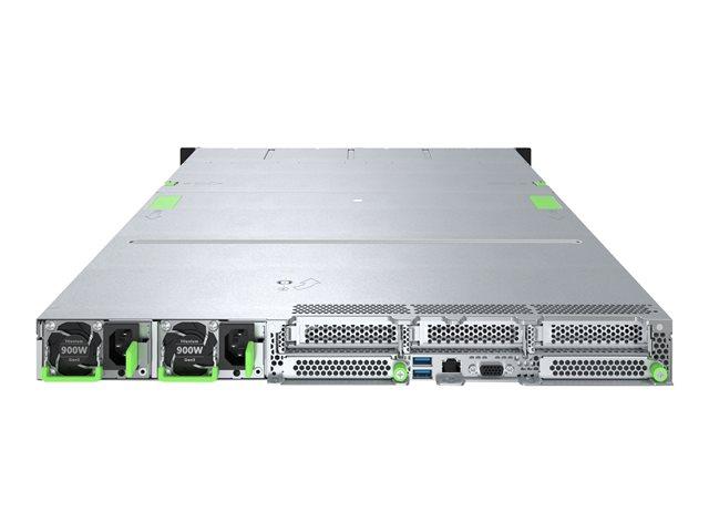 Сървър Fujitsu PRIMERGY RX2530 M7, Intel Xeon Silver 4410T 10C (2.7/3.4 GHz,  26.25MB Cache), 32GB DDR5 ECC UDIMM, без HDD, 4x 1GbE LAN, 2x 900W PSU, Free DOS