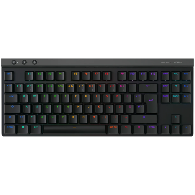 Гейминг клавиатура Logitech G515 Lightspeed TKL, Wireless, черна
