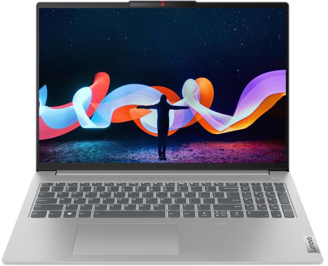 Лаптоп Lenovo IdeaPad Slim 5 16ABR8, AMD Ryzen 5 7530U 6C (2.0 / 4.5GHz, 3MB L2 / 16MB L3), 16.0" (40.64 cm) 2.5k IPS Anti-glare, 16GB DDR4, 512GB SSD, Wi-Fi 6E + BT5.3, 2x USB 3.2 Gen 1, 2x USB-C, HDMI, Free DOS