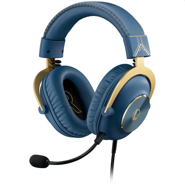 Слушалки Logitech G PRO X Gaming Headset League of Legends Edition - LOL-WAVE2 - EMEA