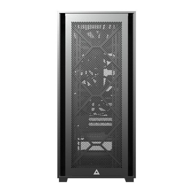 Кутия Montech AIR 100 LITE, TG, Middle Tower, 2 x USB 3.0, 1 x USB 2.0, ATX mATX Mini-ITX, Black