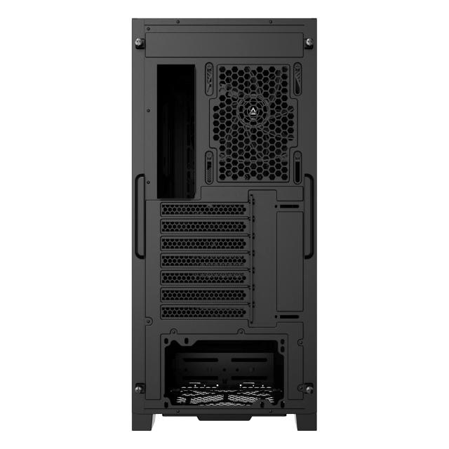 Кутия Montech AIR 100 LITE, TG, Middle Tower, 2 x USB 3.0, 1 x USB 2.0, ATX mATX Mini-ITX, Black