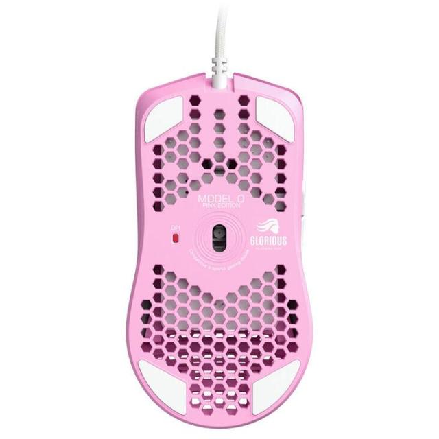 Геймърска мишка Glorious Model O Limited Edition, оптична 12 000 dpi, Pink Forge