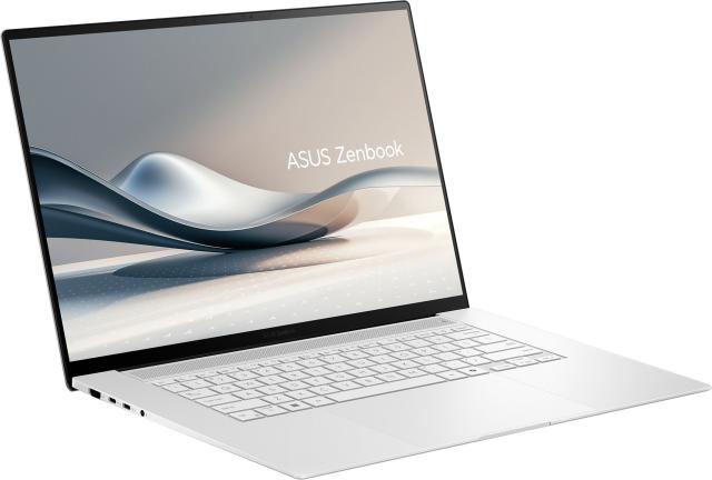 Лаптоп Asus Zenbook S 16 UM5606WA-RJ126X, AMD Ryzen AI 365 10C (2.0/5.0GHz, 24MB Cache), 16" (40.64cm) WQXGA+ OLED 120Hz, Touchscreen Display, 32GB LPDDR5X, 2TB SSD NVMe, Wi-Fi 7+ BT 5.4, 2x USB4, Windows 11 Pro