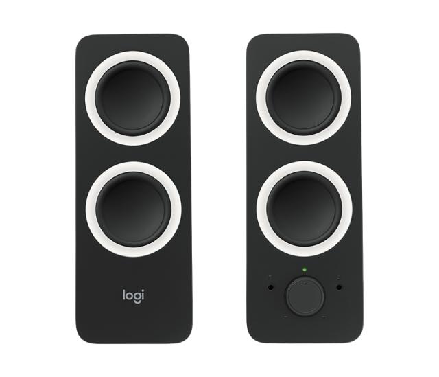 Тонколони Logitech Z200, 2.0, 5W, 3.5mm жак, черни