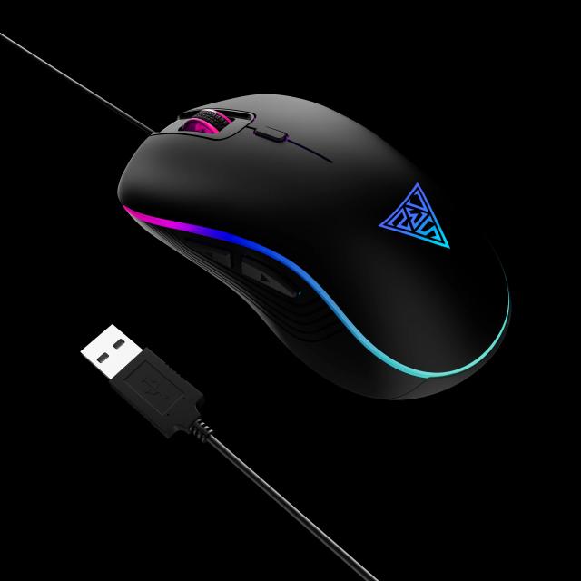 Геймърски комплект Gamdias Gaming COMBO 2-in-1 Keyboard/Mouse, RGB, USB