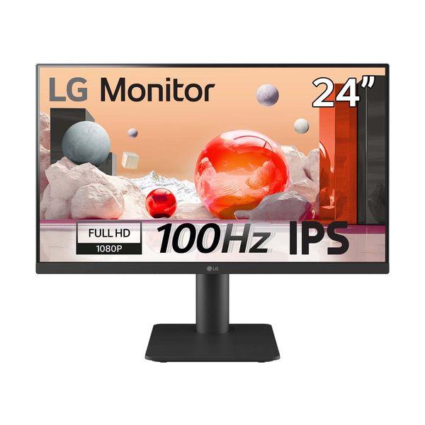 Монитор LG 24MS550-B 23.8" (60.45 cm) IPS Full HD, 100Hz, 5ms, 250 cd/m², HDMI
