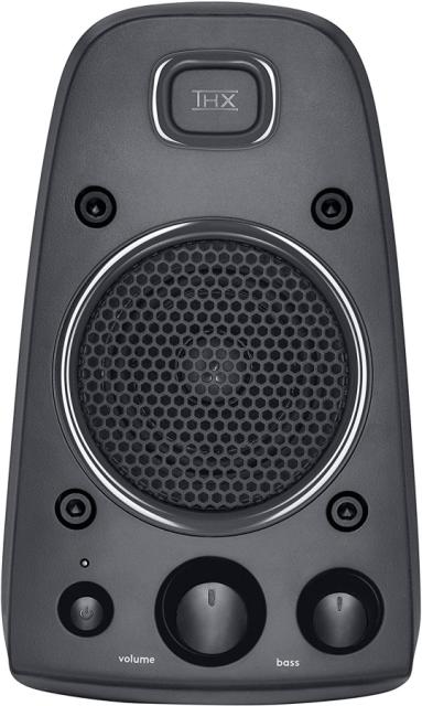 Тонколони Logitech Z625 THX, 2.1, 200W (2x 35W + 1x 130W), AUX, 3,5mm jack, RCA, черни