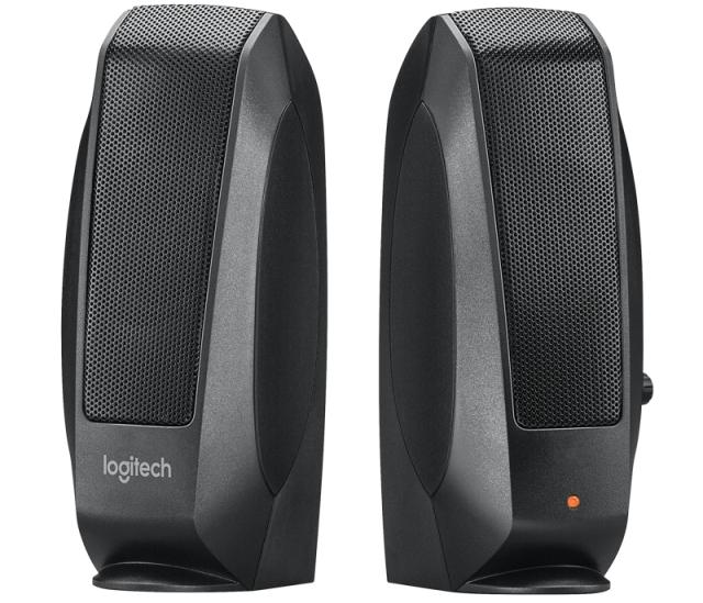 Тонколони Logitech S120 Black 2.0 Speaker System, OEM