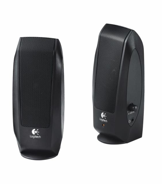 Тонколони Logitech S120 Black 2.0 Speaker System, OEM