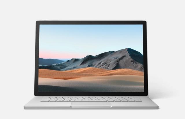 Лаптоп Microsoft Surface Book 3, Core i7-1065G7 (up to 3.90 GHz, 8MB), 15" (3240 x 2160) PixelSense Display, NVIDIA GeForce GTX 1660 Ti with Max-Q Design, 16GB RAM, 256GB PCIe SSD, Windows 10 Home, Silver