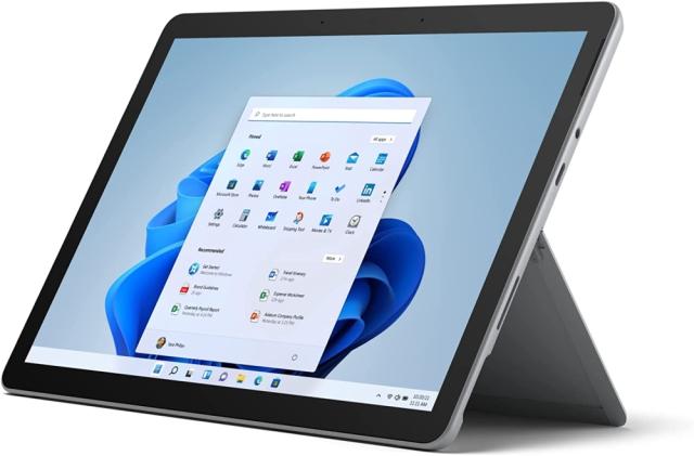 Таблет Microsoft Surface Go 3, Pentium Gold 6500Y (4M Cache, up to 3.40 GHz), 10.5" (1920 x 1280) PixelSense Display, Intel UHD Graphics 615, 4GB RAM, 64GB eMMC, Windows 11 Home in S mode