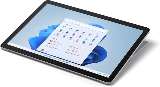 Таблет Microsoft Surface Go 3, Pentium Gold 6500Y (4M Cache, up to 3.40 GHz), 10.5" (1920 x 1280) PixelSense Display, Intel UHD Graphics 615, 8GB RAM, 128GB SSD, Windows 11 Home in S mode